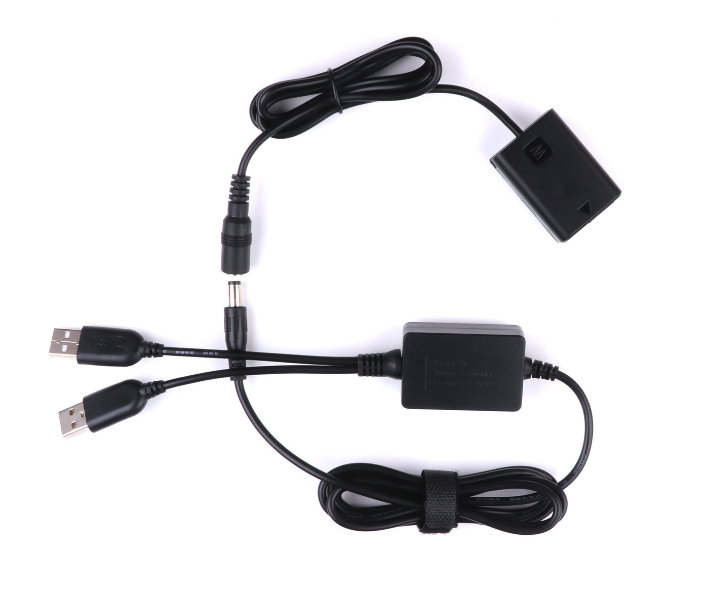 DR-E8 DC-Koppler Dummy-Akku Für Canon Kameras – USB-Adapter Für LP-E8, Inkl. Netzteil