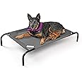 Coolaroo The Original Cooling Elevated Dog Bed, Indoor and Outdoor, Medium, Gunmetal
