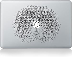 Fractal Tree Vinyl Sticker for MacBook (13-inch MacBook and 15-inch MacBook)