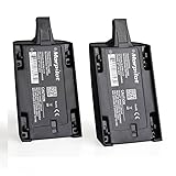 [Upgrade] 2 Pcs Morpilot 1700mAh 11.1V High Capacity Rechargeable Battery Pack Replacement Extended flight times for Parrot Bebop Drone 1.0 Quadcopter Parts