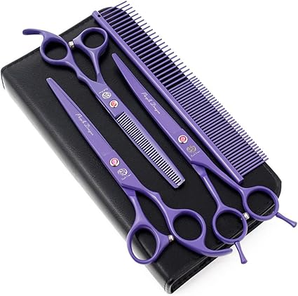 purple dragon scissors set