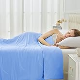Cushious Cooling Comforter King Size, Summer Cooling Blankets for Hot Sleepers and Night Sweats, Lightweight Breathable Cooling Comforter Bedding for Sofa, Bed, Camping, Office
