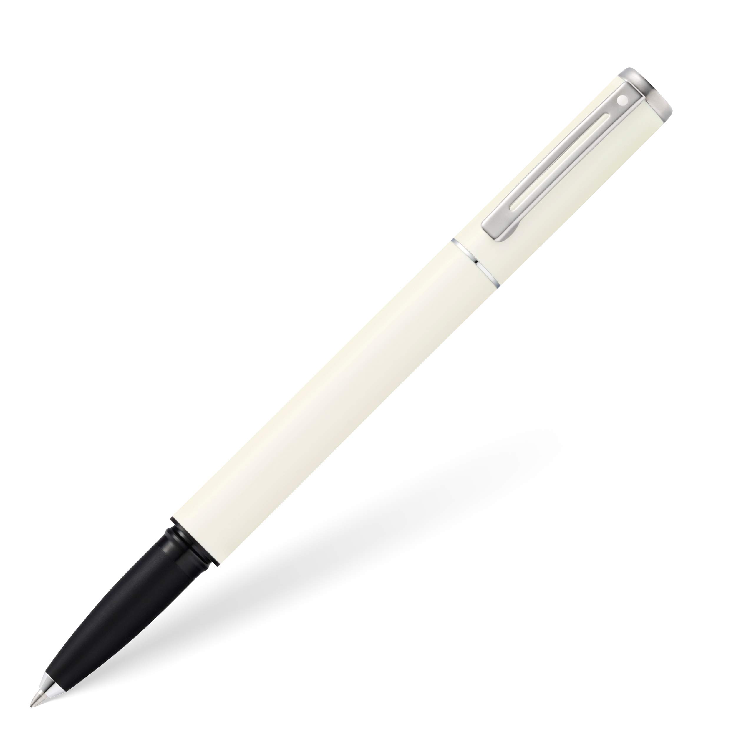 Sheaffer Pop Glossy White Gel Rollerball Pen with Chrome Trim