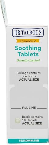 Dr. Talbot's Chamomile Soothing Tablets Quick Dissolve 140 Count view 9