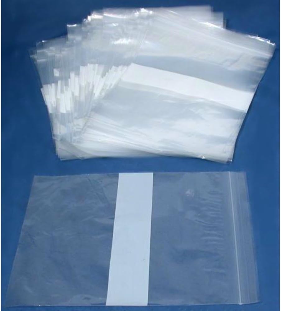 Resealable Reclosable Clear Plastic Bags 8" x 10" Kit 1000