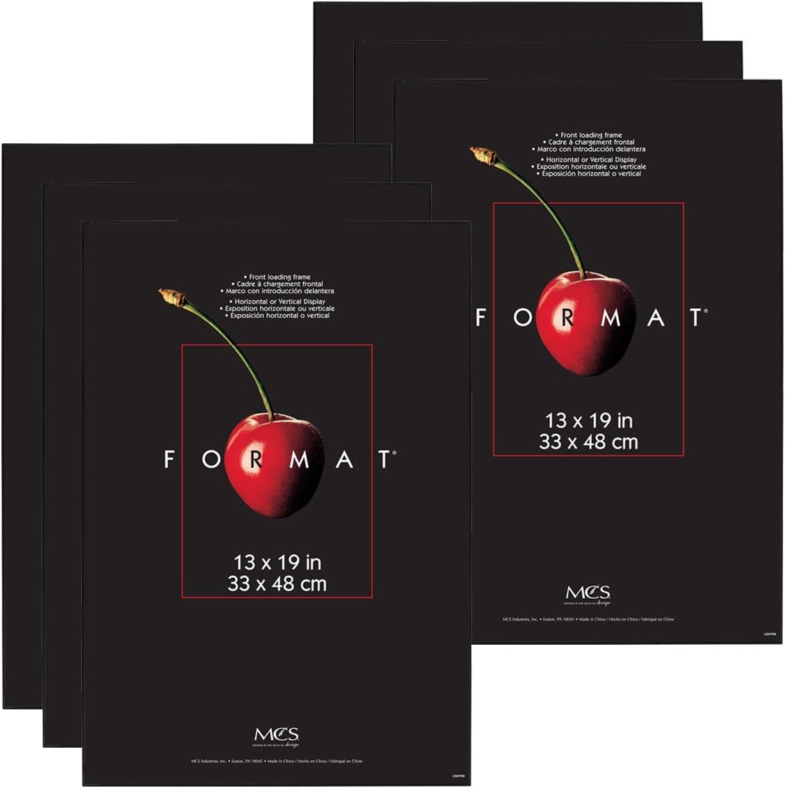 MCS Format Frame, 13 x 19 Inch, Black