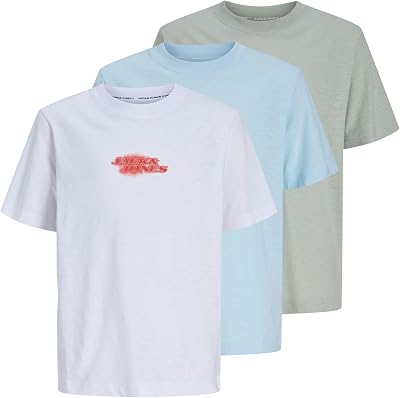 Jcofusion Small Front Brand 3pk MP Jnr Jcofusion Small Front Brand 3Pk MP Jnr (3 Pezzi), Omfalodi, 12 Anni