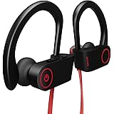 Bluetooth Headphones, Otium Best Wireless Sports Earphones w/Mic IPX7 Waterproof HD Stereo Sweatproof In Ear Earbuds for Gym Running Workout 8 Hour Battery Noise Cancelling Headsets