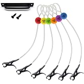 Cull Tags for Bass Fishing, Fish Culling System with 6 Color-Coded Tags and Buoy Keeper, No Puncture Style Tournament Bass Fishing Accessories Fishing Gear for Tournament Angler