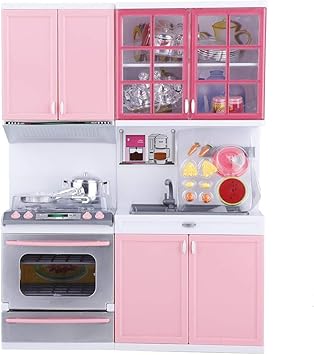 Cocinas Juguete, Juego de Juguetes de Cocina, Mini Kitchen Juego de Juguete de Simulación de Roles Divertido Juego de Utensilios de Cocina Regalos de la casa para niños niñas: Amazon.es: Juguetes y