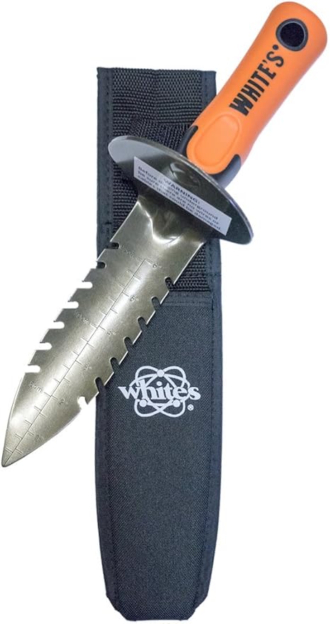 Raven Metal Detecting Digging Spade Trowel Tool With Serrated Edge Teeth Hand Made In The Uk From Marine Grade Stainless Steel Amazon Co Uk Garden Outdoors