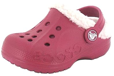 childrens lined crocs