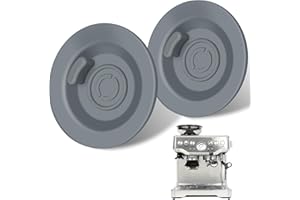2 Pack Espresso Cleaning Disc,Rubber Disks for Select Breville Espresso Machines,54mm Backflush Disc for Espresso Makers Comp