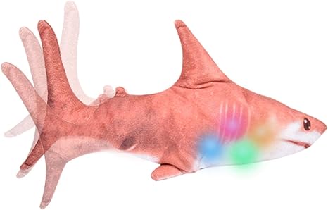 Amazon Co Jp 電気サメの猫のおもちゃ 現実的な魚電気魚の猫のおもちゃ現実的なぬいぐるみ動く魚のキャットニップキッカーのおもちゃ サメ とピンクのサメ Usb充電 ホーム キッチン