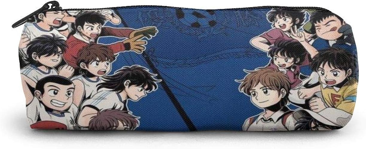 Amazon キャフ テン翼 Battle ペンケース ペンポーチ かわいい 女の子 男の子 イラスト デザイン 筆箱 筆入れ 大容量 文房具 収納 ケース 小学生 中学生 高校生 おしゃれ 多機能 Pencil Case 男女兼用 シューズ バッグ