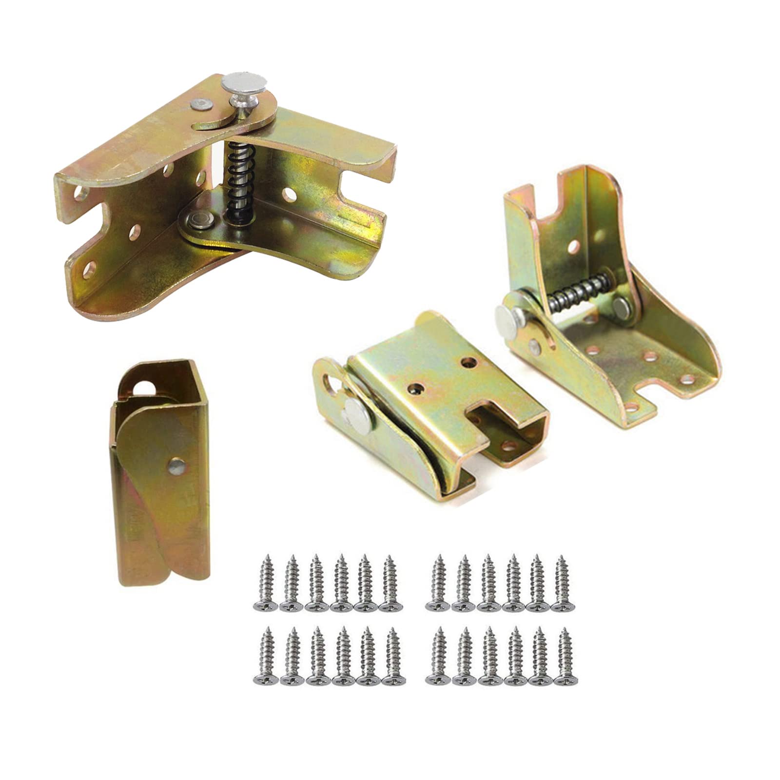 Folding Leg Support Bracket with 90° Locking Hinge - Extended Self-Locking, Suitable for Folding Feet, Workbenches and Kitchen Tables (4 Colors)