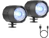 mafi ti Headlights for Shoes 2Pcs LED IPX5 Rechargeable 20m Beam view 7