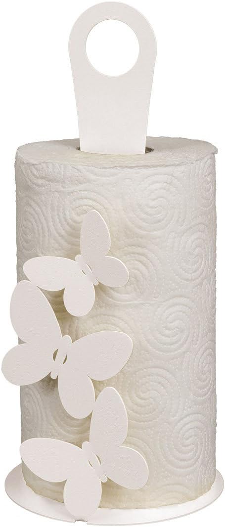 ARTI E MESTIERI - Metal Paper Towel "Butterfly" - 15 x 33H cm