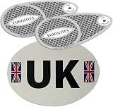 Eurolites Headlight Deflectors UK Car Sticker view 5
