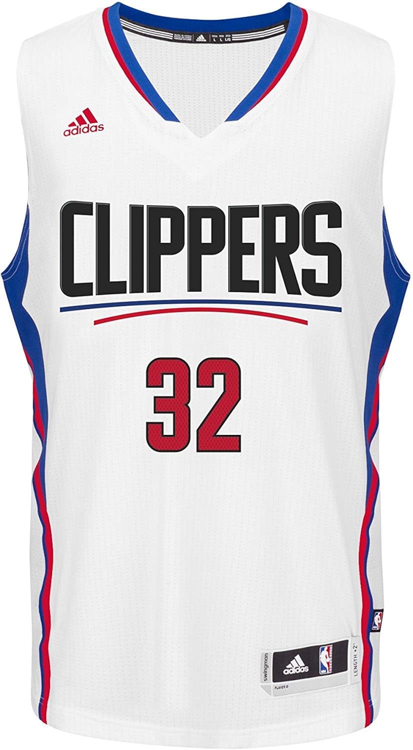 Amazon Com Adidas Blake Griffin Los Angeles Clippers 32 White Youth Swingman Home Jersey Clothing