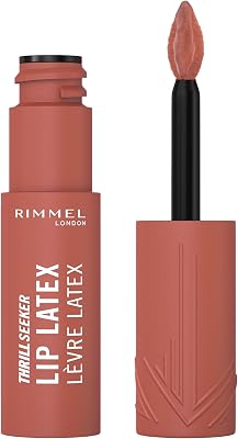 , Thrill Seeker Lip Latex, Rossetto liquido, Lucidalabbra, Colore labbra, Rossetto con acido ialuronico, Tinta labbra, Morbidezza e lucentezza, Vitamina E, Aloe Vera, 6 ml, 300 Main Chara