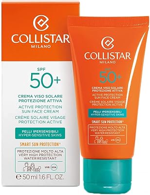 Crema Viso Solare Protezione SPF 50+, 50 ml