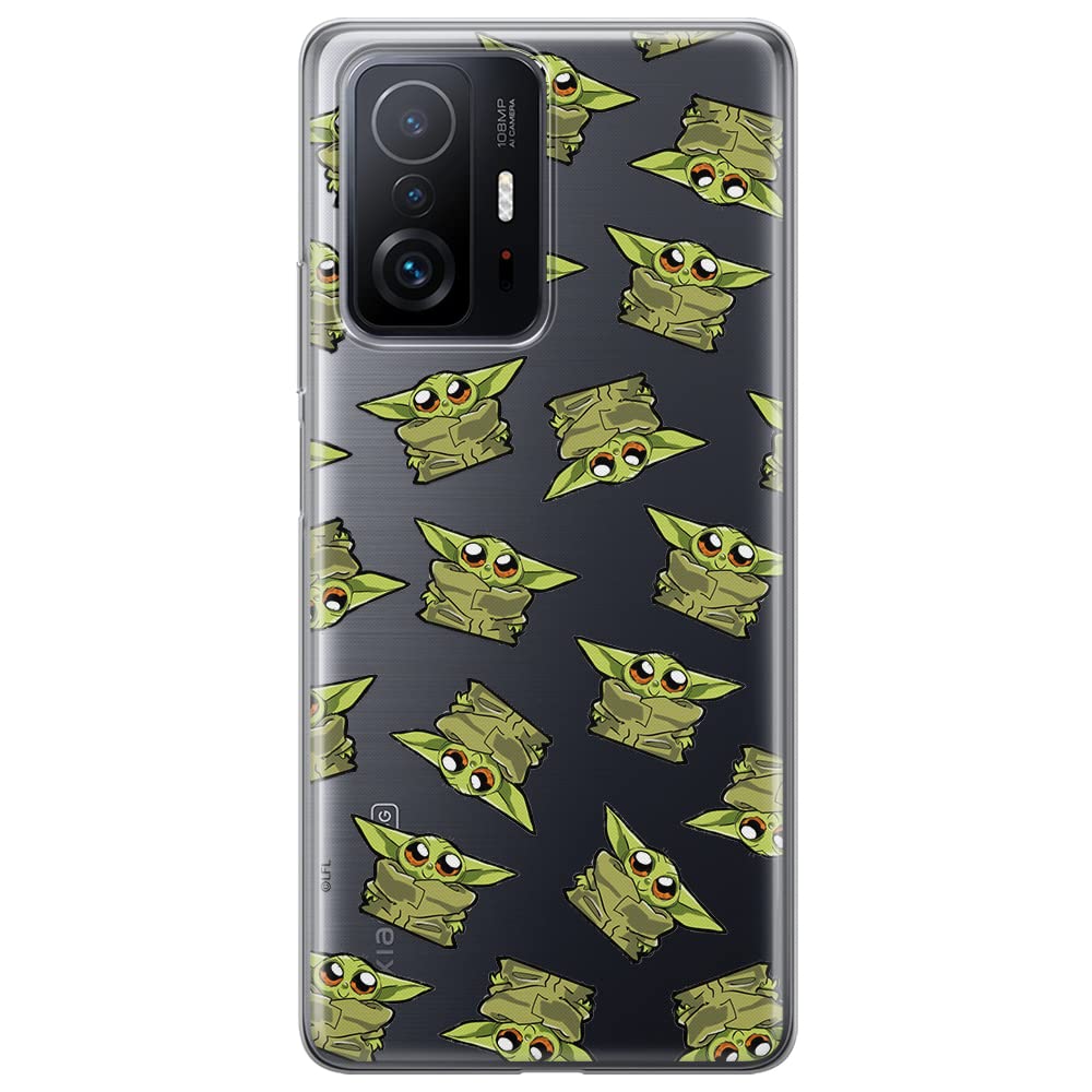 ERT GROUP mobile phone case for Xiaomi 11T 5G / 11T PRO 5G original and officially Licensed Star Wars pattern Baby Yoda 008 optimally adapted to the shape of the mobile phone, partially transparent