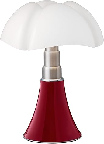 Minipipistrello Lampe De Table Design Weiss Fuss Purpurrot 2700k 700lm Mit Touch Dimmer Amazon Fr Luminaires Et Eclairage