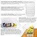 Large Condiment Server - Clear With Removable Compartments and Lid - Safely Chill 5 Types of Condiments on Ice, Easy To Use and Easy To Clean, Serving Tray and Food Organizer