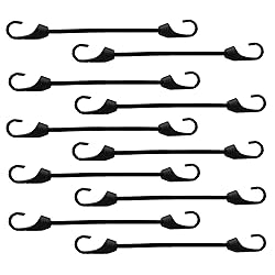 Joneaz Mini Bungee Cords with Hooks 4