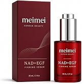 Meimei Firming Serum,Meimei Korean Beauty Nad Firming Serum | with EGF &amp; Collagen, Lightweight Moisturizing Face &amp; Neck Care for Smooth and Supple-Looking Skin, Upgraded version