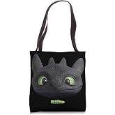 DreamWorks Dragons Toothless Night Fury Big Face Costume 3D Tote Bag