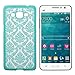 Coromose Damask Vintage Pattern Case For Samsung Galaxy Grand Prime G530H G5308 (Blue)