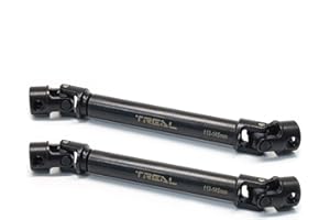 TREAL HD Center Slider Driveshafts (2) 113-145mm for Losi LMT 4WD Solid Axle Mega Truck Bog Hog/King Sling