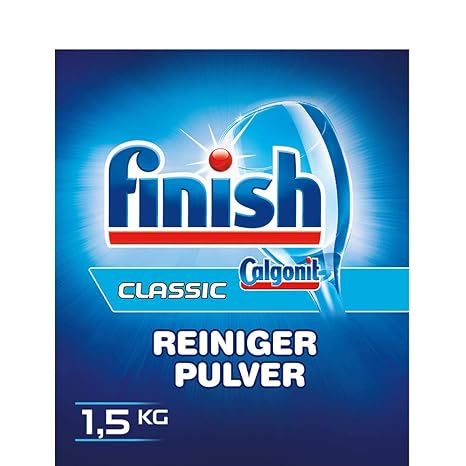 Finish Classic Reiniger-Pulver, Geschirrreiniger Pulver (5 x 1,5 kg)