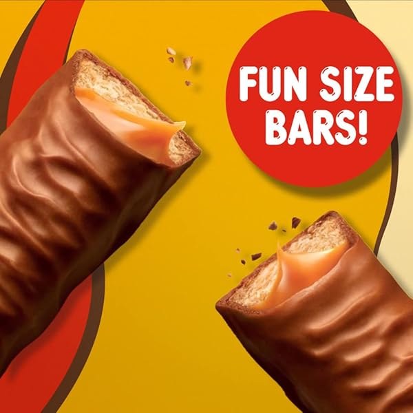 TWIX FUN SIZE CARAMEL COOKIE MILK CHOCOLATE CANDY BARS INDIVIDUALLY WRAPPED PARTY CANDY CHOCOLATE BARS, 18.28 OZ JUMBO BULK BAG