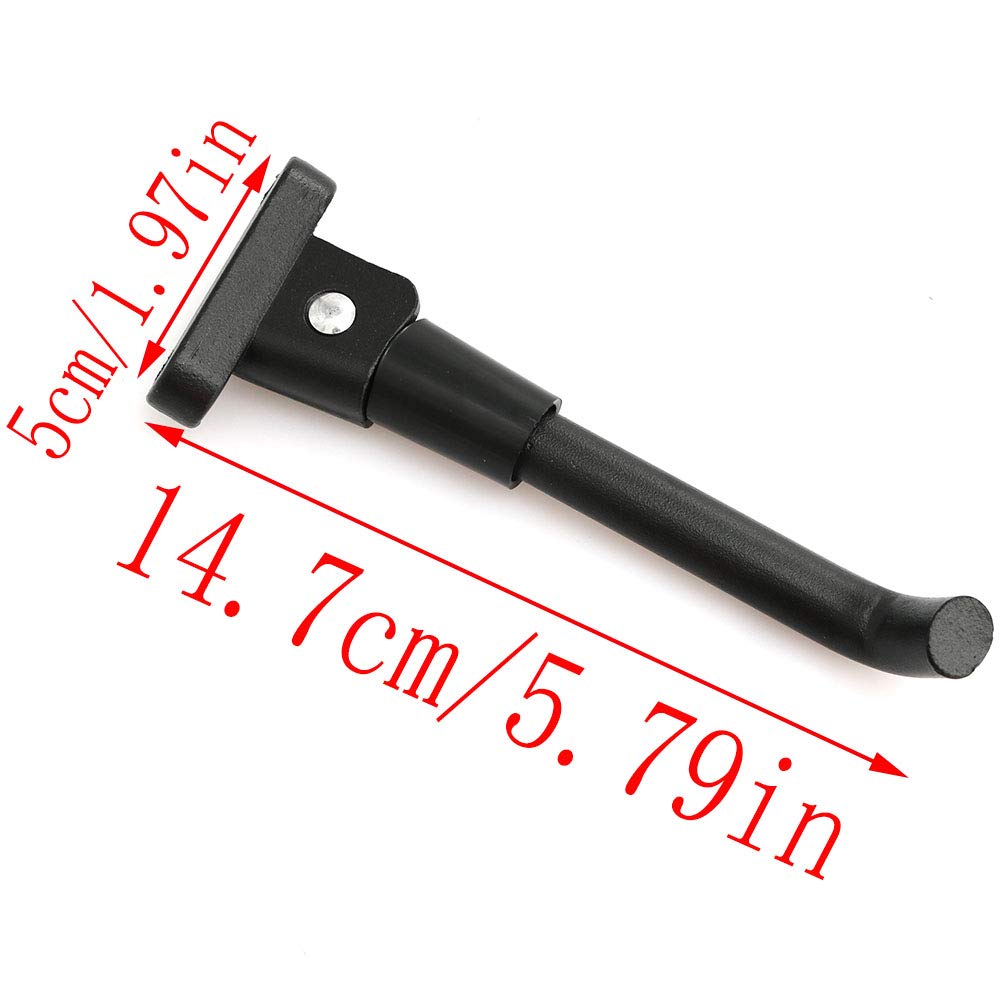 LQ Industrial Scooter Kickstand Black Electric Scooter Replacement Parking Stand Feet Support Holder for M365 Electric Scooter