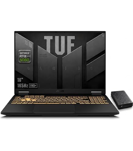 Amazon.com: ASUS TUF F16 Gaming Laptop, Intel 5-210H, 16 GB DDR5