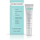 Pharmagel Lip Recovery Protectant &ndash; Moisturizing Lip Balm with Aloe Vera, Shea Butter, Peptides &amp; Botanical Ingredients for Dry Lips, Smooth Base for Lipstick and Gloss, 0.5 oz
