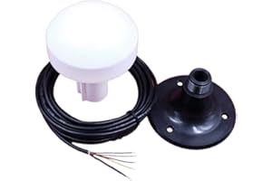 Carhar 12V Nautical -232 Protocol Marine Boat GPS Antenna Module NMEA 0183 4800Bps DIY Connector Plastic