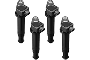 BDFHYK Ignition Coil Pack UF499 Set of 4 Compatible with 2006-2011 Hyundai Accent 2006-2011 Kia Rio 2006-2011 Kia Rio5 1.6L L4 Replacement for 5077 50226 2730126640 921-2029 C1543