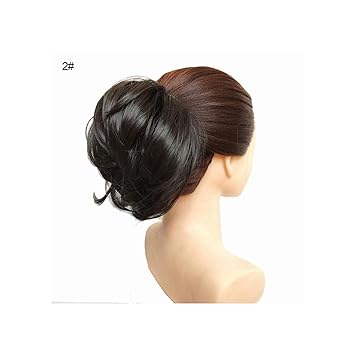 Amazon Com Synthetic Hair Donut Chignon Hair Extensions Hair Bun
