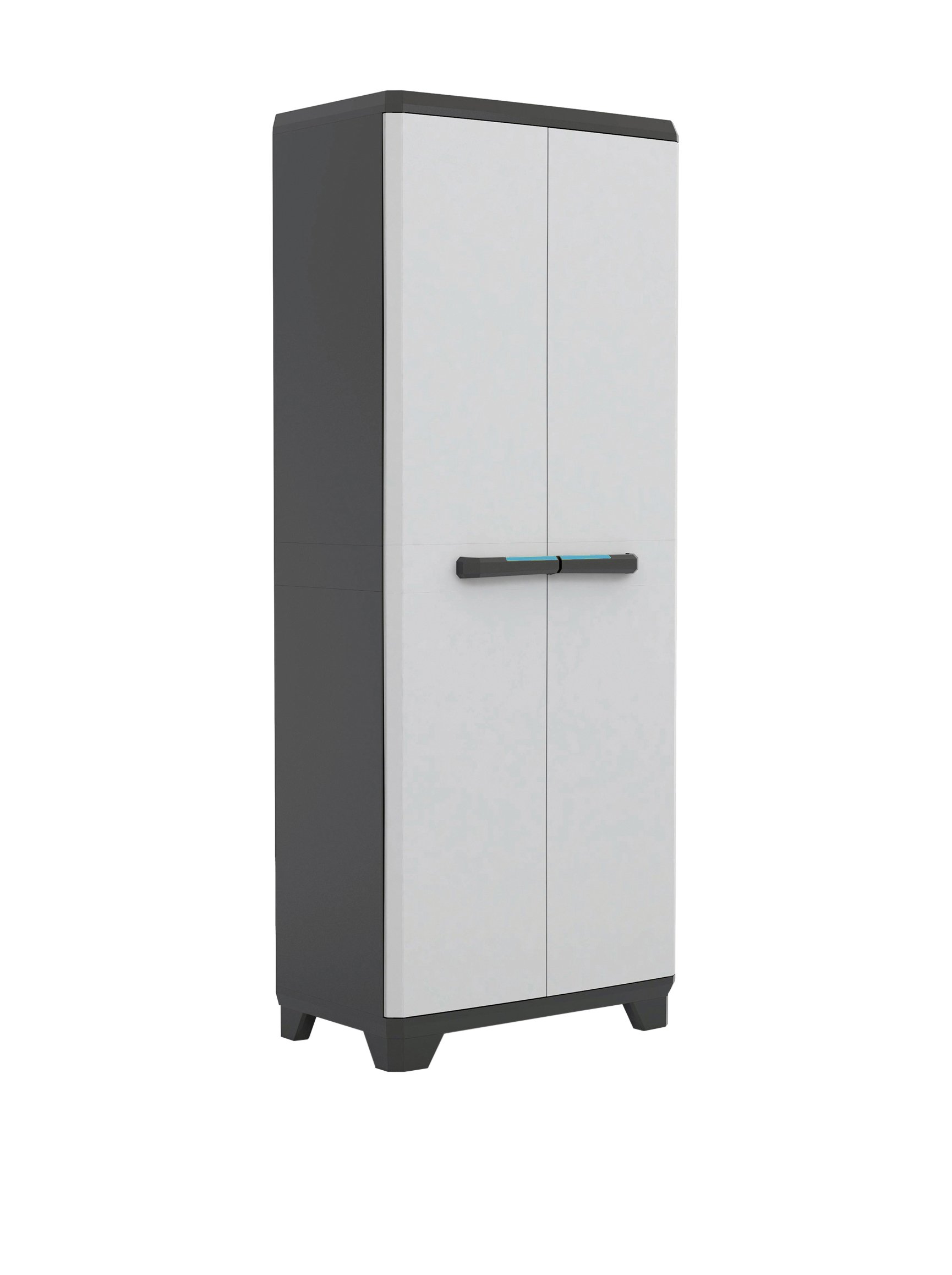 Keter-Armario-Linear-Alto-Armario-de-almacenaje-3-Baldas-Color-NegroGris-Dimensiones-68-x-39-x-173-cm