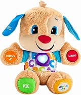 Fisher-Price First Discovery Puppy Toy Baby 6 Months Multicoloured Spanish view 5