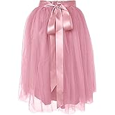 Dancina Women A-Line Tulle Skirt Tutu Knee Length