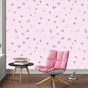 FGHJKL Papel Pintado Nueva Llegada Rosa pétalos de Flores de Papel