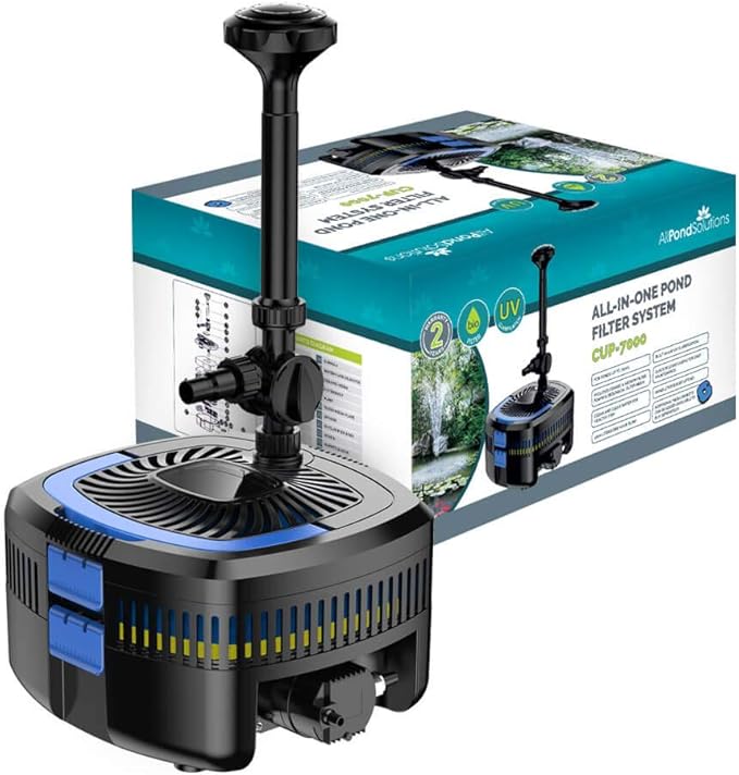 All Pond Solutions UV Steriliser Filter Pump All in One (CUP7000