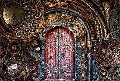 Amazon Co Jp 11 X 14 252 ピース パズル スチームパンクギア パイプ 真鍮 ドア タイム 旅行 ファンタジーアート おもちゃ