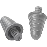3M 10093045929518 E-A-R Skull Screws P1300 Push-to-Fit Uncorded Earplugs, 9" x 5" x 0.06666" (Pack of 120)