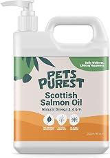 Pets Purest Scottish Salmon Oil for Dogs Cats Horses 2500ml